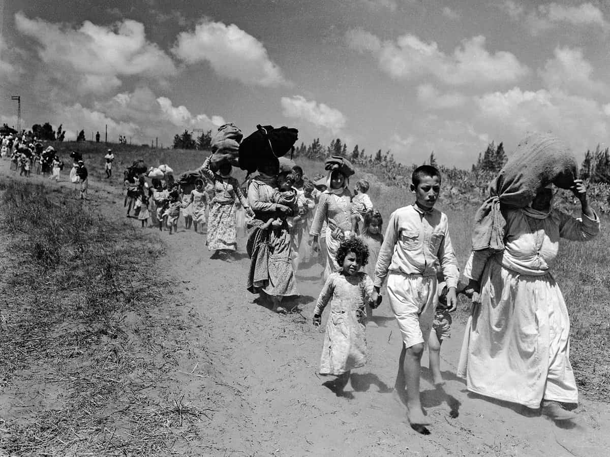 Image of Palestinians in exile
