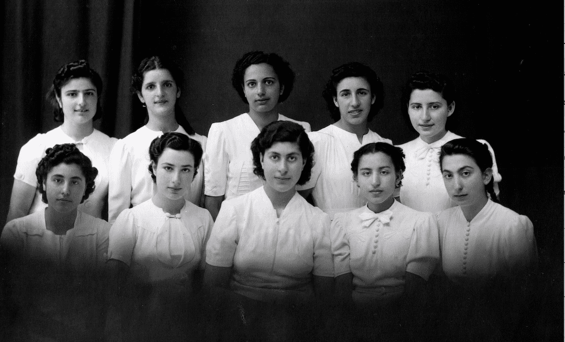 Old image of group of women