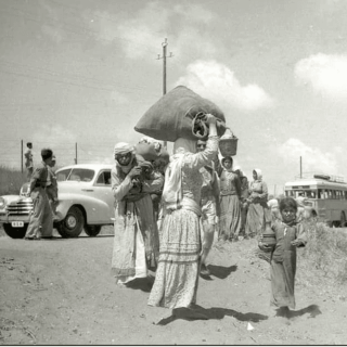 Women and children of Tantura, May 1948